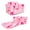 Pink Hearts, variant on Beavtaens Toddler Sofa, 2-in-1 Pink Flip Open Toddler Couch, with Side Pocket, for Ages 18 Months+
