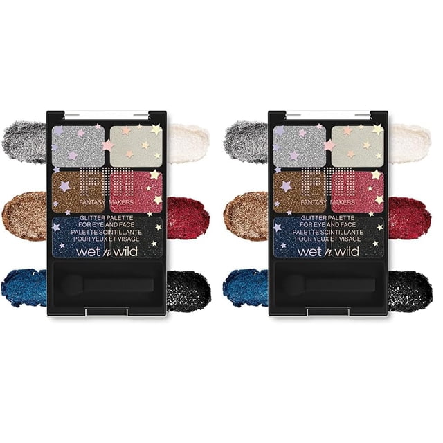 La paleta de sombras de ojos con purpurina dio rienda suelta a Fantasy Makers Halloween