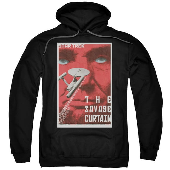 Star Trek Tos Episode 77 Adult Pullover Hoodie Sweatshirt Black