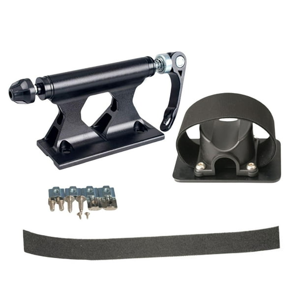 Bikes Block Fork Mount thru Axle Bike Holder for Trailer Cross Bar Truck Bed Black