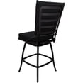thumbnail image 2 of Outdoor or Indoor Counter 26" Bar Stool - Jamey Armless - Black Fabric - Black, 2 of 7
