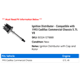 thumbnail image 2 of Ignition Distributor - Compatible with 1993 Cadillac Commercial Chassis 5.7L V8, 2 of 2