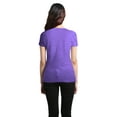 thumbnail image 3 of Shop4Ever Women's I Can't Hear You I'm Gaming Slim Fit V-Neck T-Shirt Small Heather Purple, 3 of 5