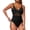 Black, variant on Cross Back,Bathing Suit for Women,Tie Side,Ruched Monokinis,Tummy Control Swimsuits for Women,Push Up Swimwear,Hollow Monokini Swimwear Black L