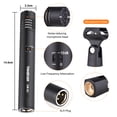 thumbnail image 4 of Microphone, Micro Xlr 48v Condensateur Résistant à l'Humidité Micro 48v Studio Résistant Micro Xlr Professionnel Condensateur Laoshe Xlr Qisuo Professionnel Dsfen Xlr Huiop Professionnel, 4 of 7