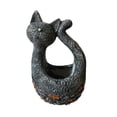thumbnail image 1 of Lindo gato estatuas resina bonsái contenedor jardín Oficina escritorio interior y exterior decoración regalo 17x10x22cm Baoblaze macetas suculentas, 1 of 8