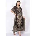 thumbnail image 5 of Women's Kaftan Dress Beach Cover Up Tribal Ethnic Print Plus Size Loose Kimono Maxi Dress, 5 of 6