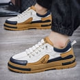 thumbnail image 2 of 2026 Spring Summer  Korean-Style Student Tenis de Hombre Shoes Trendy Mens Youth Casual Sports Sneakers | Elastic Closure, Low Top Design，, 2 of 7
