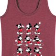 thumbnail image 3 of Mickey & Friends - Mickey Poses Grid - Women's Racerback Tank Top, 3 of 5