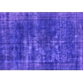 thumbnail image 1 of Ahgly Company Indoor Rectangle Oriental Purple Industrial Area Rugs, 7' x 10', 1 of 4
