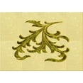 thumbnail image 1 of Ahgly Company Machine Washable Indoor Rectangle Transitional Sun Yellow Area Rugs, 5' x 8', 1 of 7
