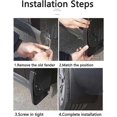 thumbnail image 5 of 4 Pcs Car Mud Flaps For Suzuki Jimny Jb 1999-2017 3rd Gen, Front Rear Mud Flap Guard Fenders Mudguard Splash Protection Car External Accessories, 5 of 5