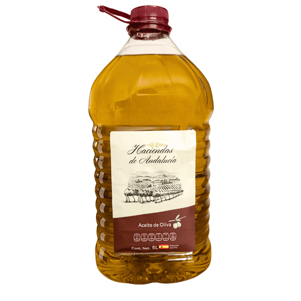 Aceite De Oliva 100% Puro Español 5 Lts. Haciendas de Andalucia Haciendas de Andalucia Aceite De Oliva 100% Puro Español 5 Lts.