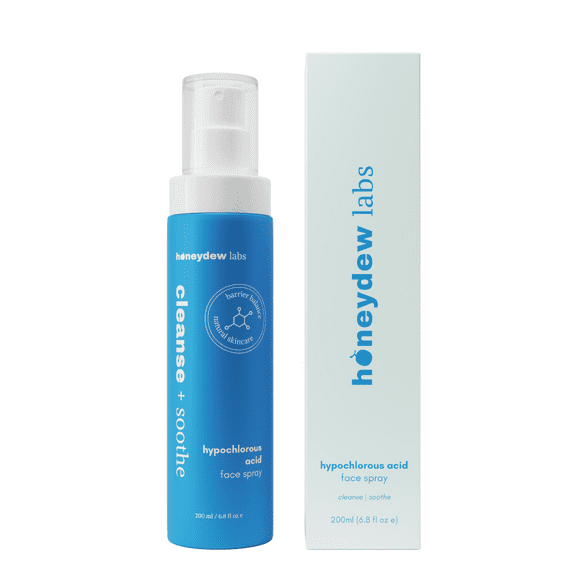 Honeydew Labs - Hypochlorous Acid Spray - Gentle Skin Toner - Cleansing & Soothing, Safe to use on Eczema - Sensitive Face - Pre and Post Workout (200 mL/6.8 fl Oz)