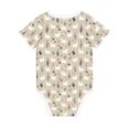 thumbnail image 5 of Balery Cute Alpaca Pattern Baby Climbing Clothes Infant Bodysuit Cute Infant Bodysuit Baby Romper-3 Months, 5 of 7