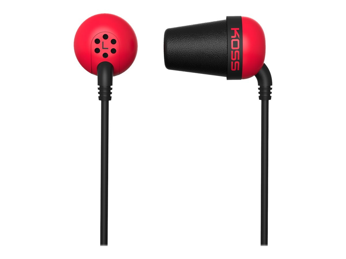 Koss PLUG Earphones inear wired 3.5 mm jack noise isolating