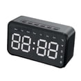 thumbnail image 4 of Altavoz portátil Soledad multifuncional reloj despertador con micrófonos integrados y reducción activa de ruido Negro, 4 of 10