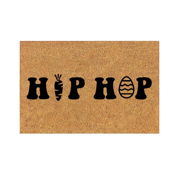 Liquidation Pallets! Spring Happy-Easter Welcome-Doormats Non-Slip-Coir Outdoor-Entrance-Decor - Front-Door-Mat Indoor Home Porch Holiday Decoration | Non Slip and Durable Adding a Festive Atmosphere