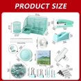thumbnail image 6 of Arcticwind 12 Pack Office Supply Set Stapler Set Stationery Supplies Include Paper Stapler,Staple Remover,Scissors,Staples,Clips,Transparent Tape,Notes,Desktop Organizer,Pen Holder,etc,Green, 6 of 6