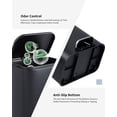 thumbnail image 5 of 3.2 Gallon Stainless Steel Step Kitchen Trash Can with Soft-Close Lid & Removable Inner Bucket, Rectangular Waste Recycling Bin for Home Office - Black, 5 of 7