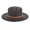 Black, variant on Western Cowboy Riding Hat Straw, White, One Size