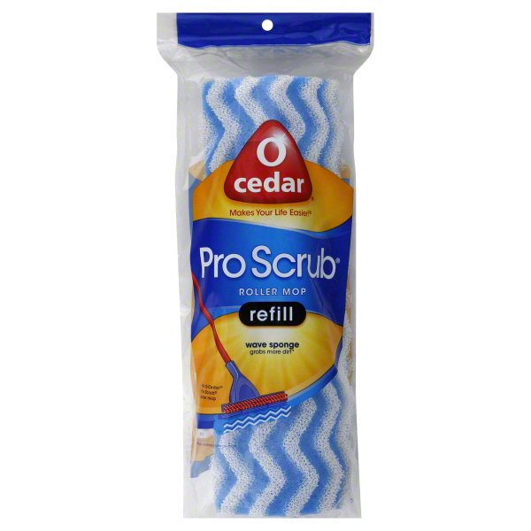 OCedar Pro Scrub 10 In Roller Mop Refill