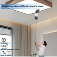 thumbnail image 2 of 7pcs Telescopic Feather Duster,240cm Extension Pole,Long Handled Duster,Cobweb Duster extendable Detachable Bendable Reusable,extendable Feather Duster Extra Long for high Ceilings Furniture Cleaning, 2 of 6