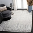 thumbnail image 2 of SAFAVIEH Martha Stewart Sabrina Penelope Distressed Area Rug, Grey/Grey, 9' x 12', 2 of 10