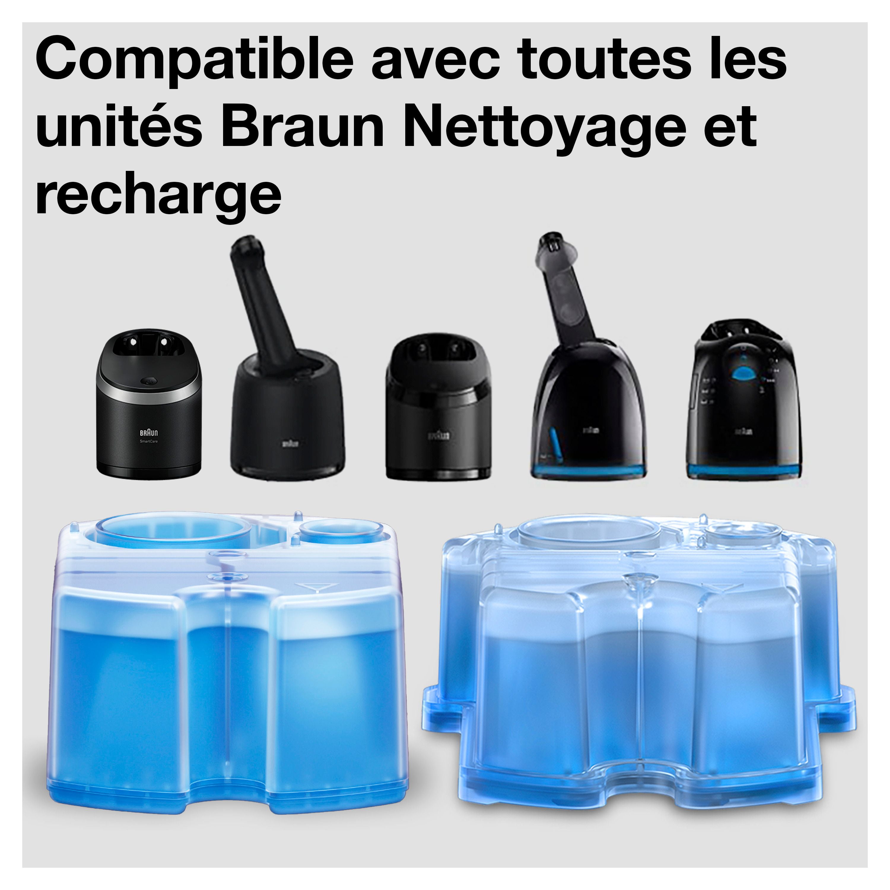 Cartouches de rechange Braun Clean & Renew CCR paquet de 3