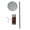 Gray, variant on Rupoun Headphone Stand Aluminum Alloy Headset Holder with Supporting Bar 3.94 inches / 10 cm Solid Base 10.63 inches / 27 cm Height Silver Desktop Gaming Hanger[cite: 1]