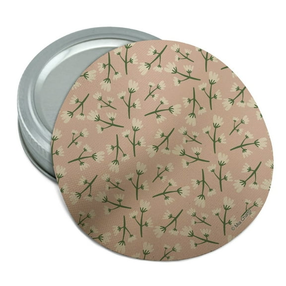 Petite Flowers Round Rubber Non-Slip Jar Gripper Lid Opener