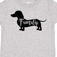 thumbnail image 4 of Inktastic Family Dog- short haired Dachshund Boys or Girls Toddler T-Shirt, 4 of 5