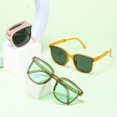 thumbnail image 4 of CSChome Foldable Sunglasses Children Sunglasses Foldable Strong Hinge UV Transparent Clear View Easy Storage Photo Prop Decorative Collapsible, 4 of 7
