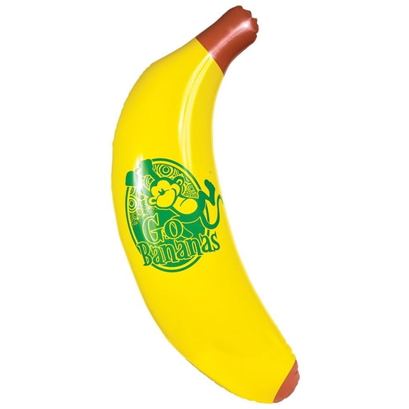 Blow Up Giant Inflatable Tropical Banana 48" Hawaiian Luau Party Decoration