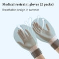 thumbnail image 3 of 2PCS Dementia Restraint Gloves Hand Restraints for Elderly Dementia Patients Medical Mittens Dementia Products, 3 of 4