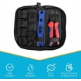 thumbnail image 2 of Houseables Solar Crimping Tool, 4mm Wire Connectors for Solar Panels, 51 PCS, for 2.5-6.0mm², 26-10 AWG, Wire Tools, Crimp Kit, Crimper, Cabling, Panel, Spanner Pair, 12 Pairs Connector, Carrier, 2 of 9