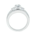 thumbnail image 2 of KATARINA Diamond Bridal Engagement Set in 14K White Gold (1 cttw), 2 of 4