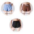 thumbnail image 3 of High Waisted Athletic Shorts Ruffle Skirt Wrap Front Liner Workout Running Shorts, 3 of 5