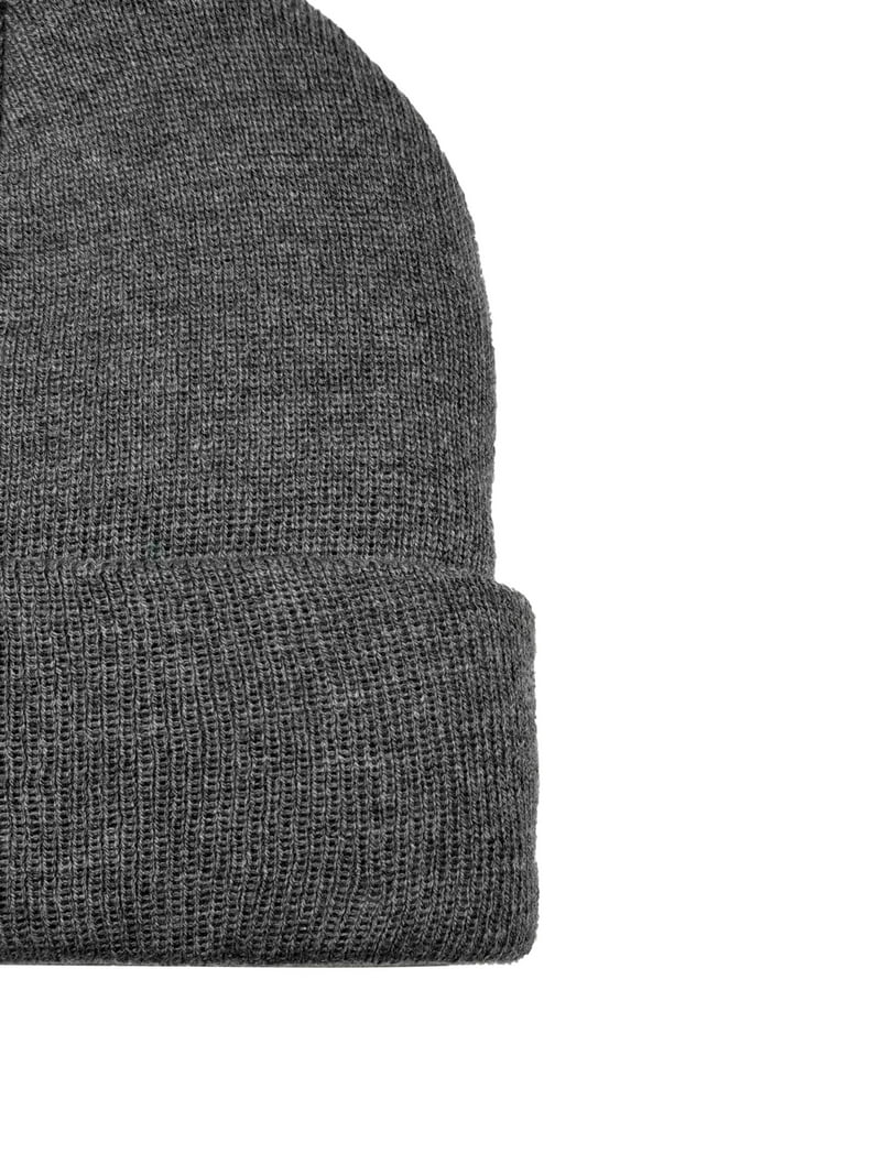 George Men's Arctic Cuff Knit Beanie,Charcoal Grey Heather