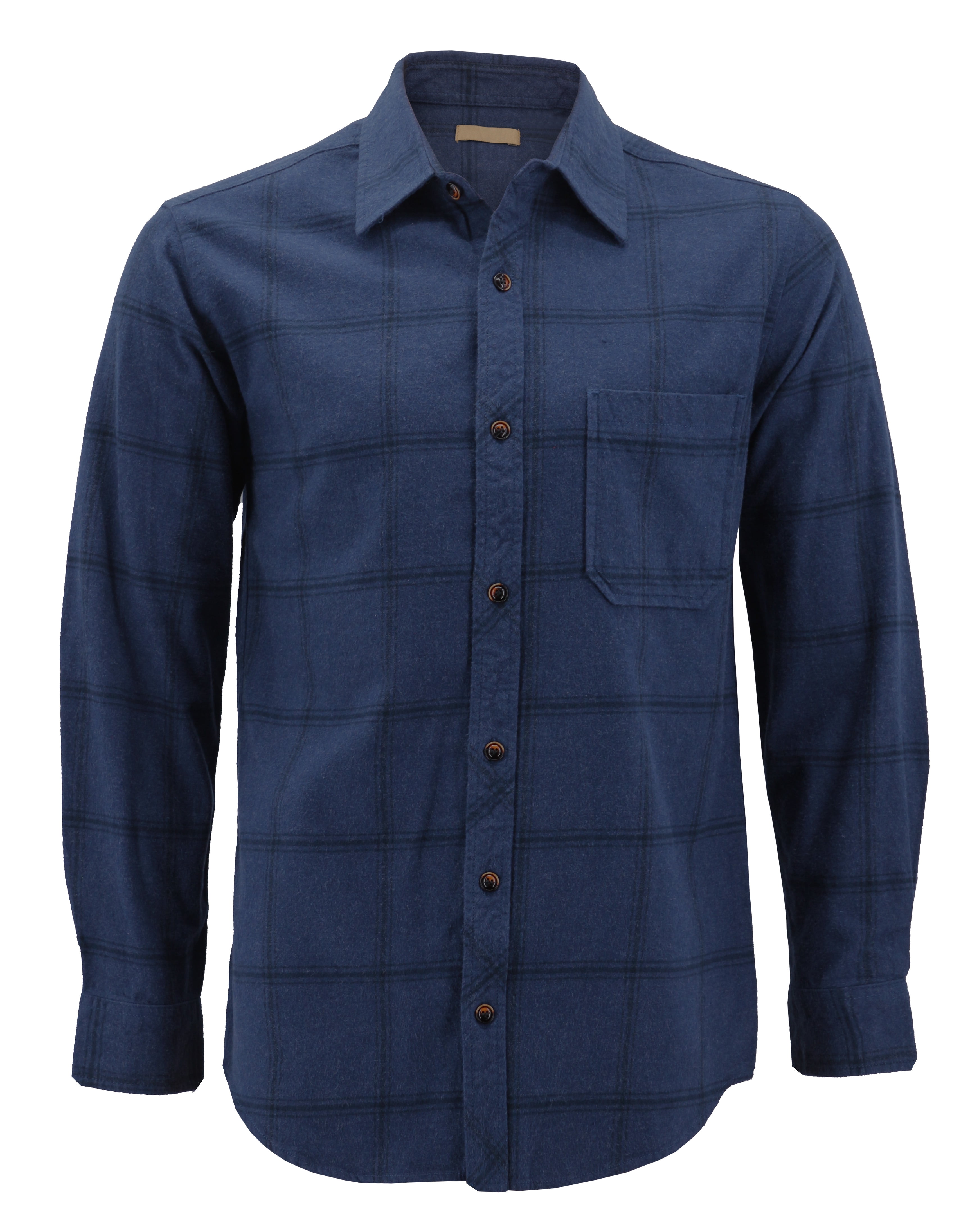 blue plaid flannel shirt mens