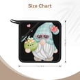thumbnail image 3 of Disketp Summer Gnome,Cute Gnome Pot Holders Kitchen Insulation Mats Heat Resistant Pot-Holder Oven Anti-Scald Pads for Cooking Baking, 7.1*7.1inch, 3 of 8