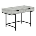 thumbnail image 2 of Monarch Specialties Computer Desk, Home Office, Laptop, Storage Drawers, 48"L, Work, Grey Laminate, 2 of 11