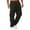 BH44-Black, variant on ADSSDQ Men's Casual Cargo Pants Drawstring Stretch Outdoor Joggers Elastic Waist Straight Pants Sweatpants with Pockets Black 4XL
