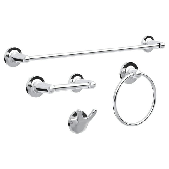 Franklin Brass Astra 4 Piece bath Accessory Set Polished Chrome ATR64-PC
