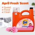 thumbnail image 5 of Detergente para ropa Tide Plus Downy April Fresh, 3.9 L, 94 cargas, 5 of 5