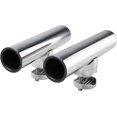thumbnail image 2 of 2pcs Rail Mount Rod Holder Stainless Clamp on Fishing Rod Holder for Rails, 2 of 4