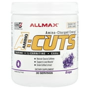 ALLMAX Nutrition AMINOCUTS ACUTS, Amino-Charged Energy Drink Grape Escape