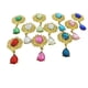 thumbnail image 1 of Conjunto Piezas de Adorno de Cristal Rhinestone Scrapbooking Tarjeta Decoración DIY DIY Oro + Multicolor, 1 of 9