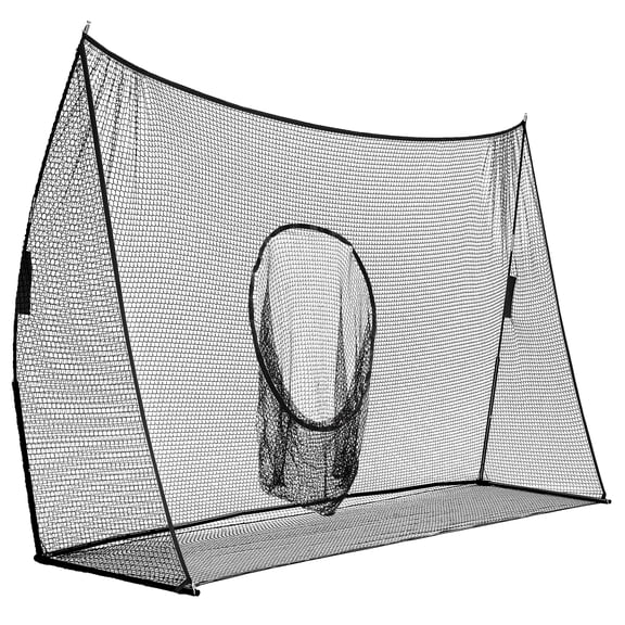 Gianna 10'x7' Golf Practice Net with Frame, Sturdy Indoor and Outdoor Golf Hitting Net for Home, Garage, or Backyard Driving Range