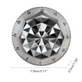 thumbnail image 4 of ruzhgo Mechanical Kitchen Timer Stainless Steel Kitchen Timer Stainless Steel Timer, 4 of 6